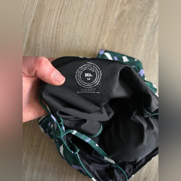 NWT Kt. by Knix Girl’s Period Swim Square Neck One-Piece Bathing Suit - Medium - Picture 5 of 7